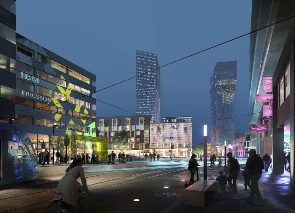 Illustration framtagen av Gehl